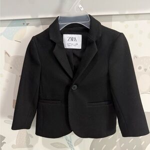 Zara Kids Classic Black Blazer